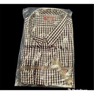 Pennington & Bailes Women's Button Down Shirt NWT 3XL